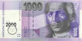 Slowakei / Slovakia P.39 1000 Kronen (2000) (1) 