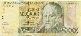Venezuela P.086d 20.000 Bolivares 2006 (1) 
