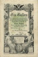 Österreich / Austria P.A150 1 Gulden 1866 (3) 