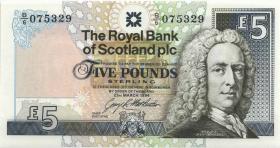 Schottland / Scotland P.352b 5 Pounds 1994 (1) 