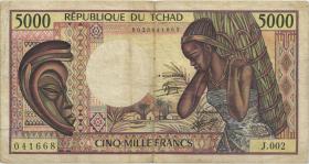 Tschad / Chad P.11 5000 Francs (1984-91) (4) 