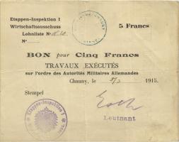 R.404c 5 Francs 1915 (3) 