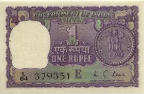 Indien / India P.077I 1 Rupie 1973 E (1) 
