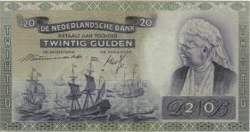 Niederlande / Netherlands P.054 20 Gulden 1941  (2+) 