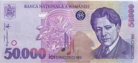Rumänien / Romania P.109 50.000 Lei 1996 (2) 