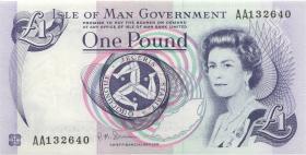 Insel Man / Isle of Man P.40c 1 Pound (1983) (1) 