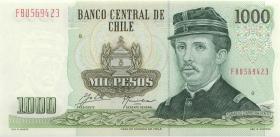 Chile P.154d 1000 Escudos 1993 (1) 