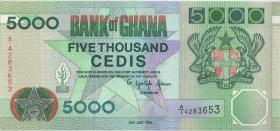 Ghana P.31a 5000 Cedis 1994 (1) 