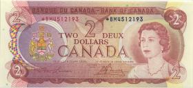 Canada P.086ar 2 Dollars 1974 * replacement (1) 