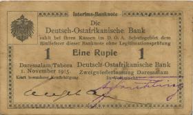 R.916o: Deutsch-Ostafrika 1 Rupie 1915 V (3) 