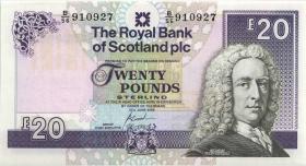 Schottland / Scotland P.354d 20 Pounds 2000 (1) 