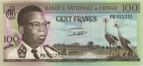 Kongo / Congo P.006 100 Francs 1.8.1964 (1) 