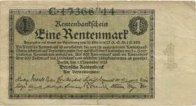 R.154a: 1 Rentenmark 1923 Reichsdruck (4) C 