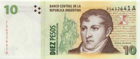 Argentinien / Argentina P.348 10 Pesos (1998-2003) U.1 (1) 