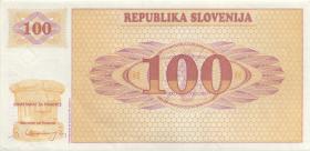 Slowenien / Slovenia P.06a 100 Tolarjew 1990 (1-) 