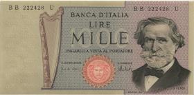 Italien / Italy P.101c 1000 Lire 1973 (1) 