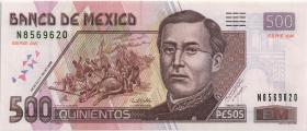 Mexiko / Mexico P.120d 500 Pesos 2008 (1) 