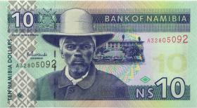 Namibia P.04b 10 Dollars (2001) Serie A (1) 