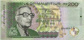 Mauritius P.57b 200 Rupien 2007 (3) 