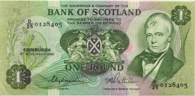 Schottland / Scotland P.111d 1 Pound 4.11.1980 (2) 