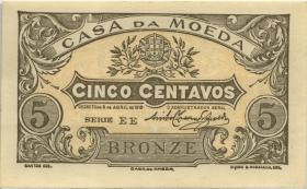 Portugal P.099 5 Centavos 1918 Bronze (1) 