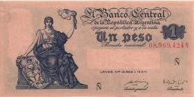 Argentinien / Argentina P.262 1 Peso (1951-52) (2) 