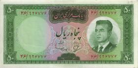Iran P.079a 50 Rials ohne Datum (1965) (1/1-) 