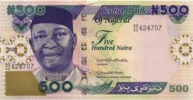 Nigeria P.30t 500 Naira 2021 (1) 