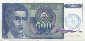 Bosnien & Herzegowina / Bosnia P.001b 500 Dinara (1992) (2) 