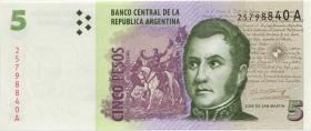 Argentinien / Argentina P.347 5 Pesos (1998-2003) U.1 (1) 