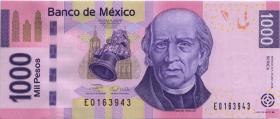 Mexiko / Mexico P.127a 1000 Pesos 2006 E (1) 
