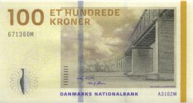 Dänemark / Denmark P.66b 100 Kronen 2010 (1) U.2 