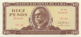 Kuba / Cuba P.104d 10 Peso 1988 (1) 