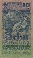 Österreich / Austria P.094 10 Schillinge 1927 (3) 