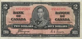 Canada P.059c 2 Dollars 1937 (3) 