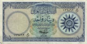 Irak / Iraq P.053b1 1 Dinar 1959 (3) 