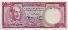 Saudi-Arabien / Saudi Arabia P.44 100 Afghanis (1967) (1-) 