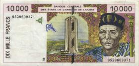 West-Afr.Staaten/West African States P.414Dc 10.000 Francs 1995 Mali (3) 