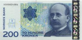 Norwegen / Norway P.50e 200 Kronen 2009 (1) 
