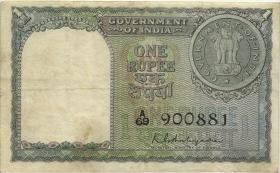 Indien / India P.072 1 Rupie 1951 (3) 