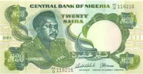 Nigeria P.26i 20 Naira 2005 (1) 