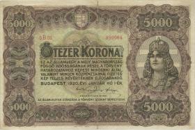 Ungarn / Hungary P.067 5000 Kronen 1920 (4) 