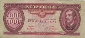 Ungarn / Hungary P.166 100 Forint 1949 (3) 