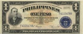 Philippinen / Philippines P.094 1 Peso (1944) Victory Issue (1) 