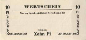 L.V13I LPG Wertscheine Blanko 10 Pfennig (1) 