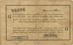 R.918e: 1 Rupie 1915 G mit Handzeichen (3) 