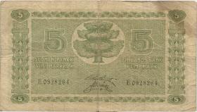 Finnland / Finland P.042 5 Markka 1922 (4) 