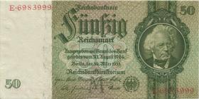 R.175a: 50 Reichsmark 1933 (1) M/E 