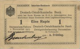 R.918c: 1 Rupie 1915 F Brandenburg (1-) 