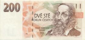 Tschechien / Czech Republic P.13 200 Kronen 1996 (2) 